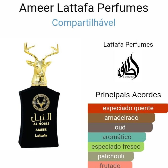 Al Noble Ameer - Perfume Árabe