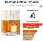 Khamrah Lattafa Perfume Árabe 100ml