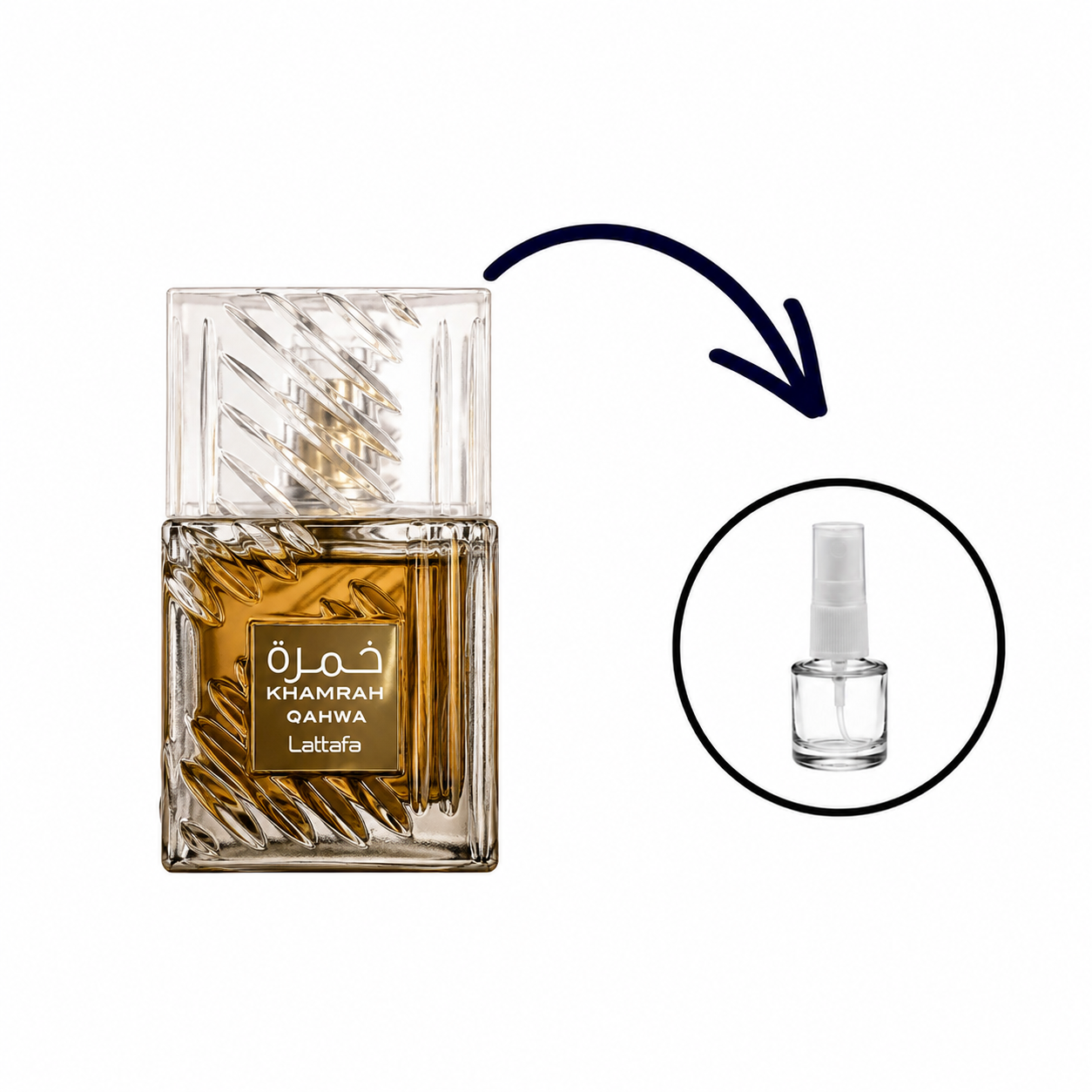 Decante de 5 ML - Khamrah Qahwa